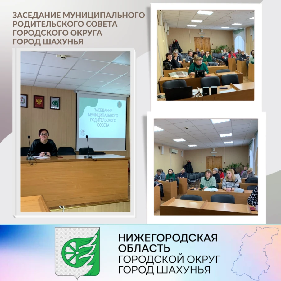 Заседание муниципального родительского совета городского округа город Шахунья.