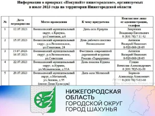 «Покупайте нижегородское».