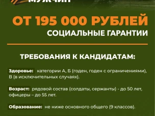 Служба по контракту в МО РФ.